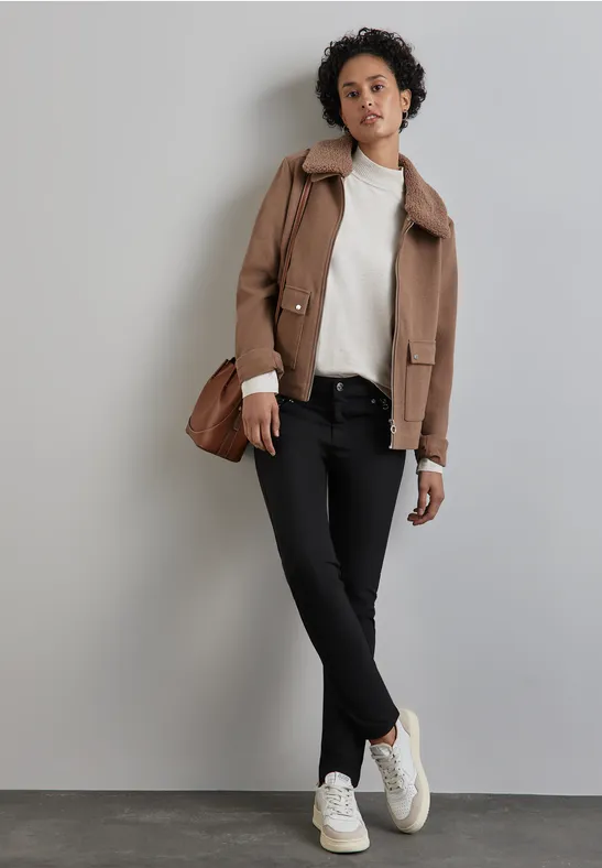 Street One Hose mit Zipper Details - Style YORK Saisonale Angebote