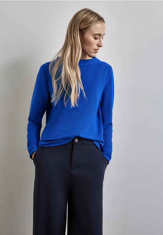 Street One Turtleneck Struktur-Shirt Super Sparpreis