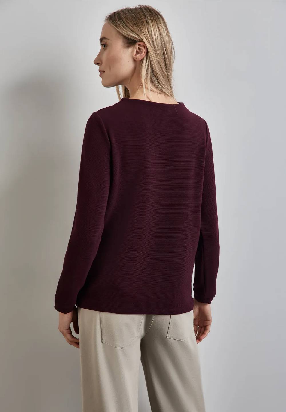 Street One Turtleneck Struktur-Shirt Letzter Tag