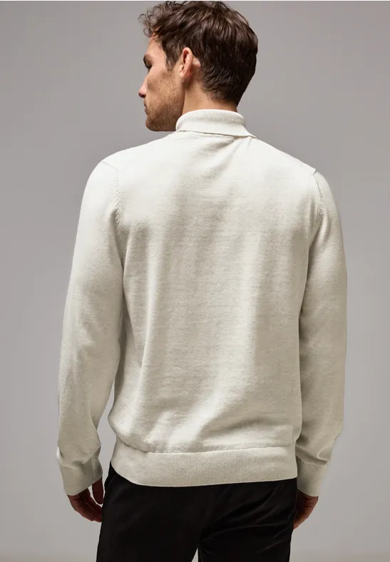 Street One Basic Rollkragenpullover Sonderangebot der Fabrik
