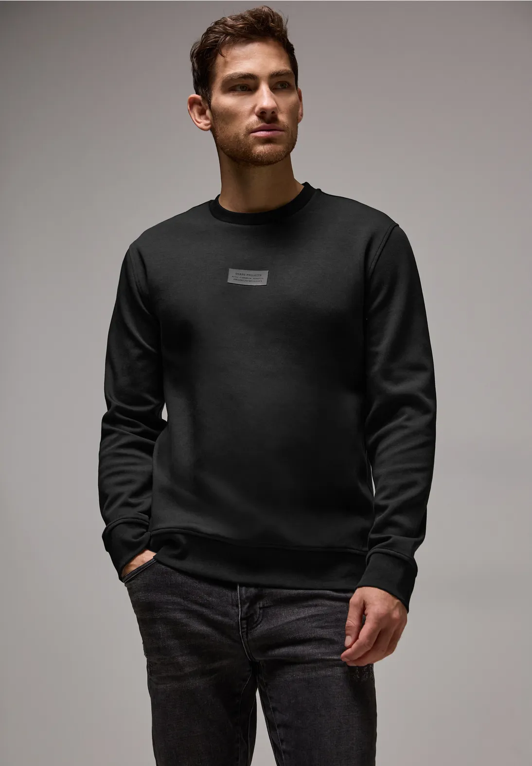 Street One Stretch Crewneck Sweater Bis zu 55% Rabatt