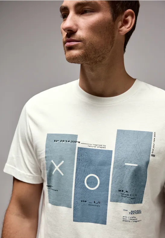 Street One T-Shirt mit Print Clearance-Verkauf