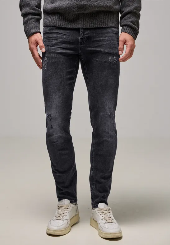 Street One Jeans im Slim Fit - Style RACER Black Friday Preise