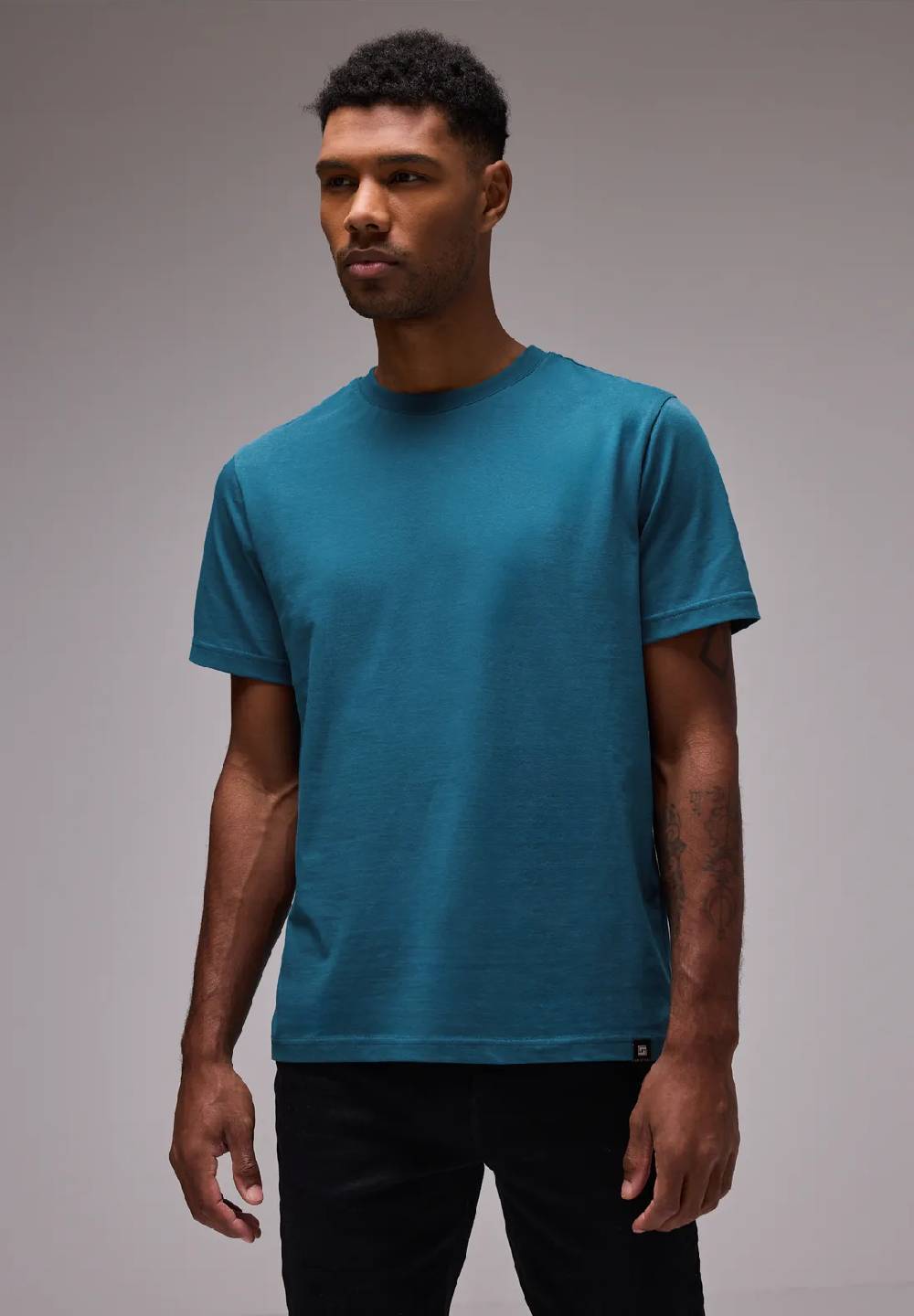 Street One Basic T-Shirt in Unifarbe Verkauf