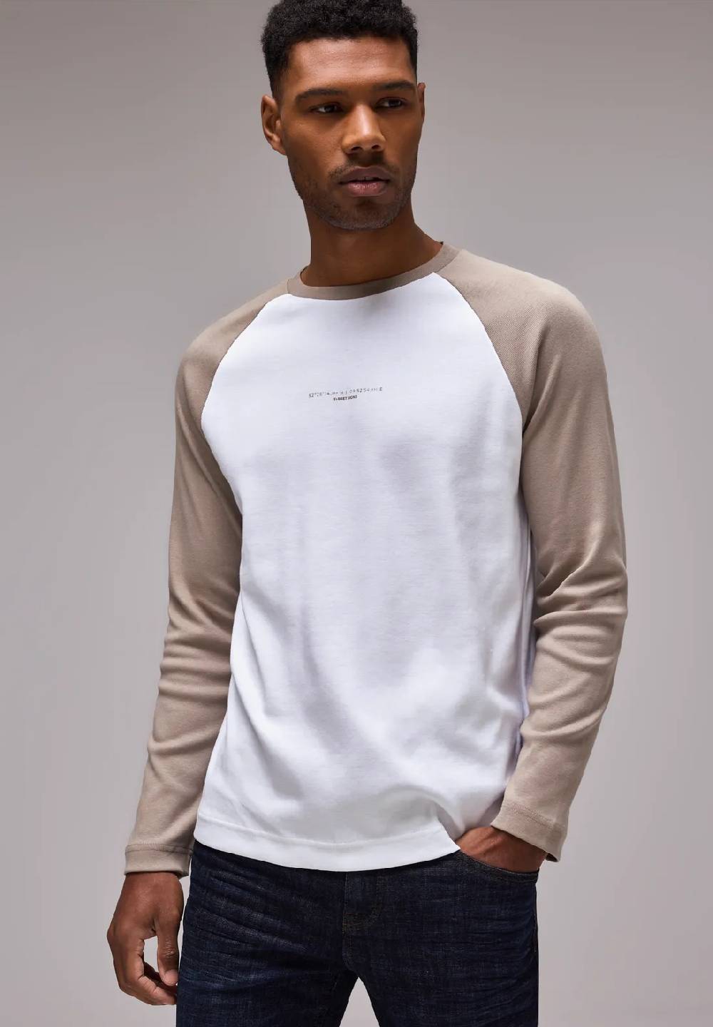 Street One Ripp-Raglan-Longsleeve Kostenloser Versand