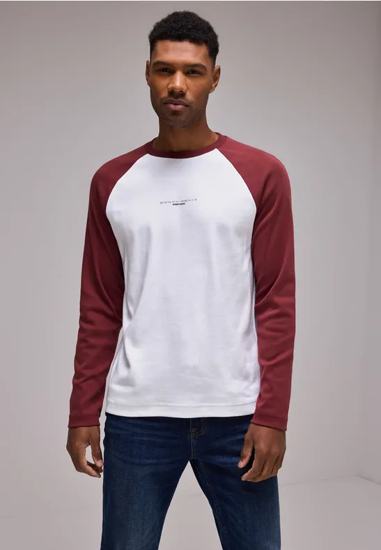 Street One Ripp-Raglan-Longsleeve Limitierter Zeitrabatt