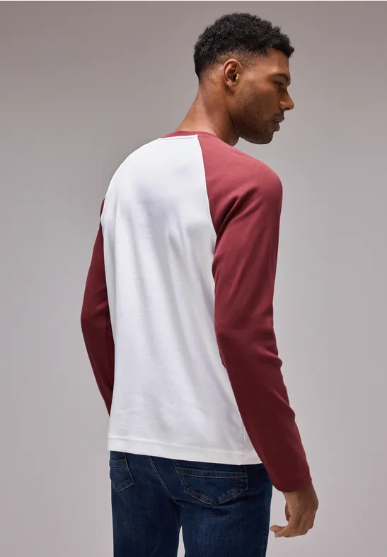 Street One Ripp-Raglan-Longsleeve Limitierter Zeitrabatt