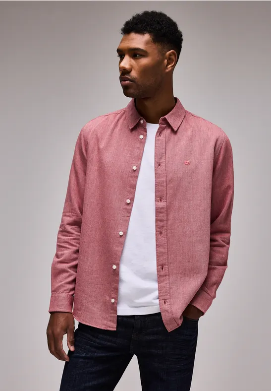 Street One Two Tone Flannelhemd Sonderangebot