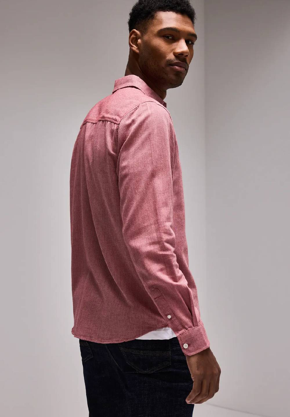 Street One Two Tone Flannelhemd Sonderangebot