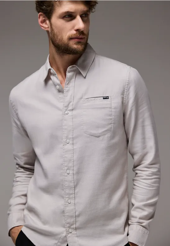 Street One Strukturhemd im Slim Fit Black Friday
