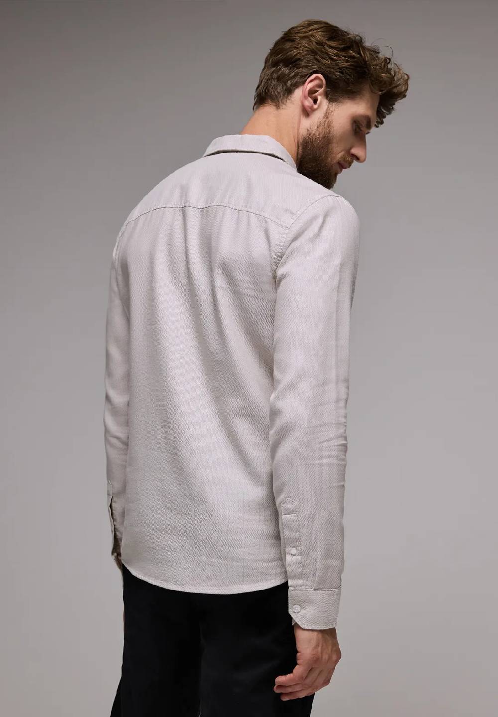 Street One Strukturhemd im Slim Fit Black Friday