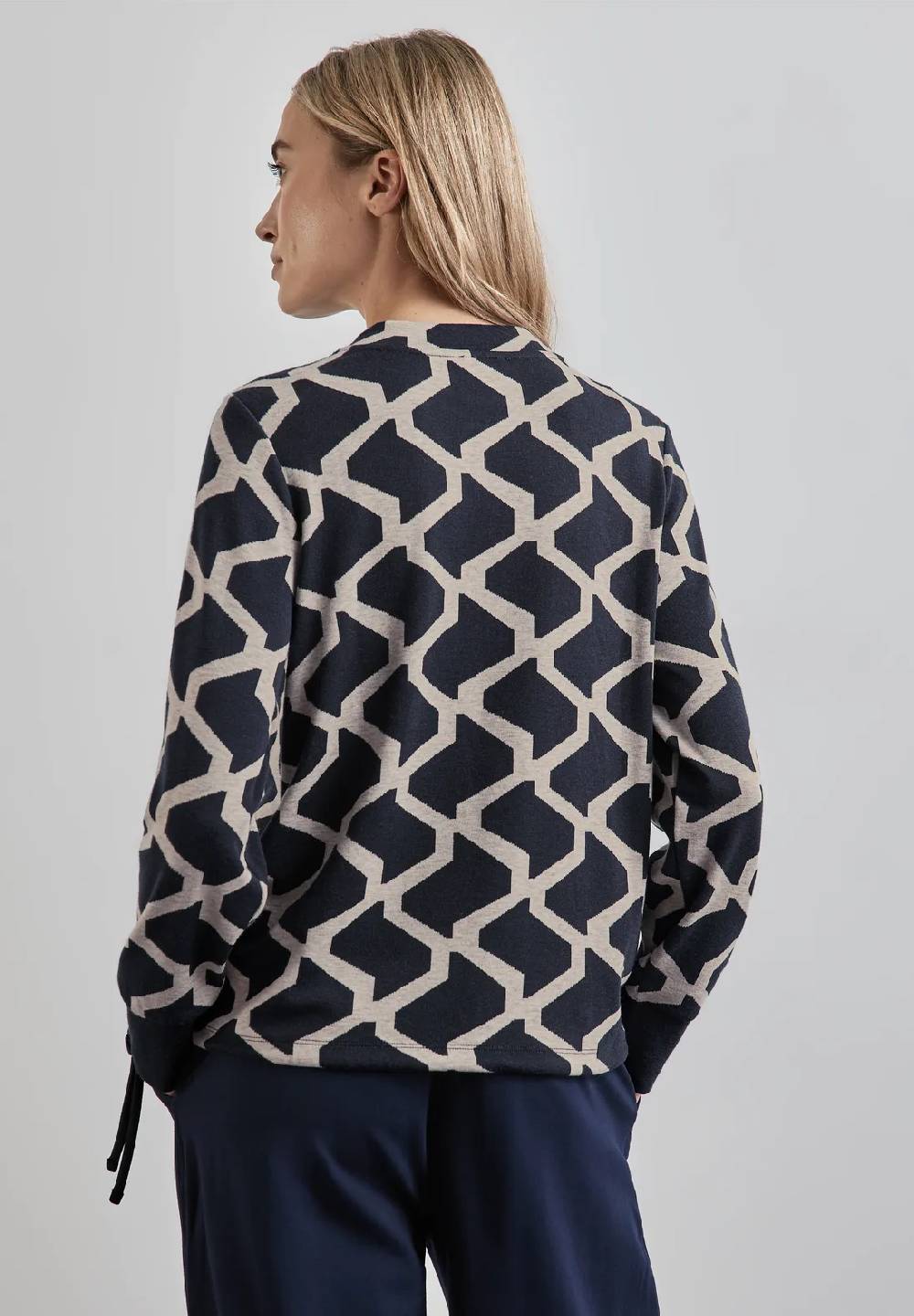 Street One Jaquard Langarmshirt Heißer Verkauf