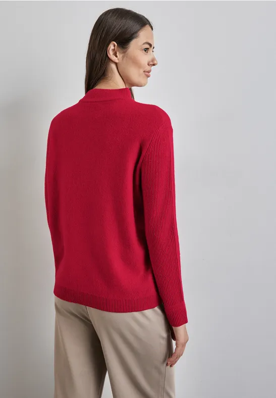 Street One Pullover mit Strickmuster Online Outlet