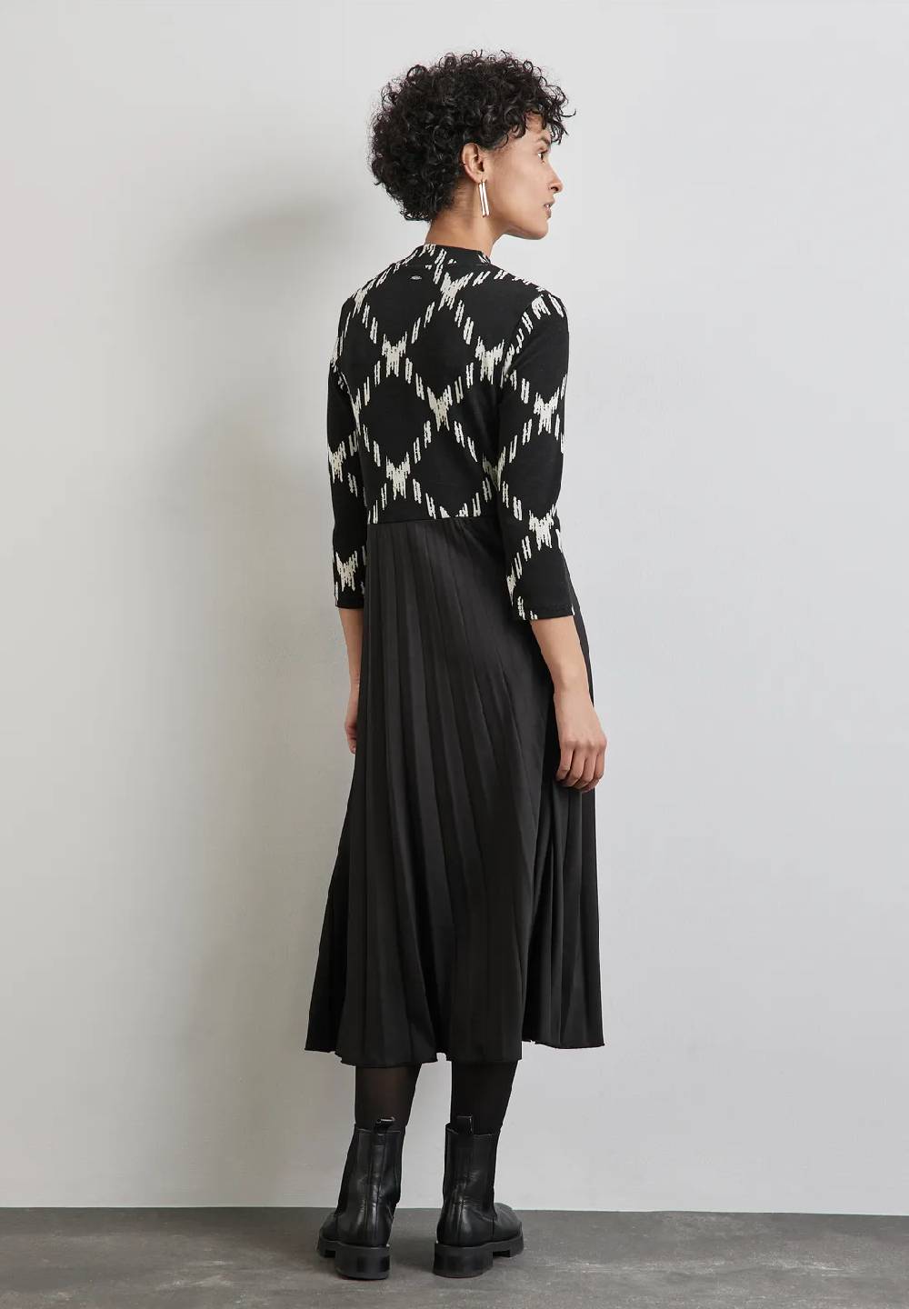 Street One Gemustertes Midi-Kleid VIP-Rabatte