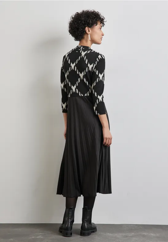 Street One Gemustertes Midi-Kleid VIP-Rabatte