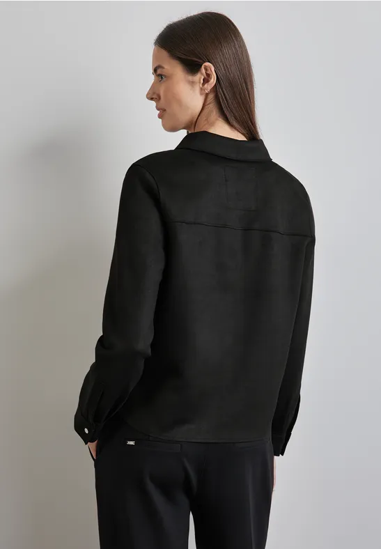 Street One Overshirt im Velours-Look Zeitbegrenzte Promotion