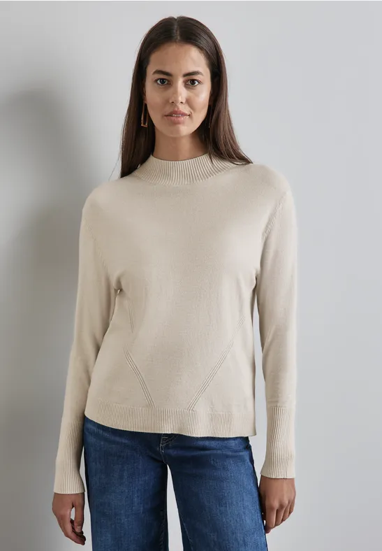 Street One Basic Turtleneck Pullover Bis zu 60% Rabatt