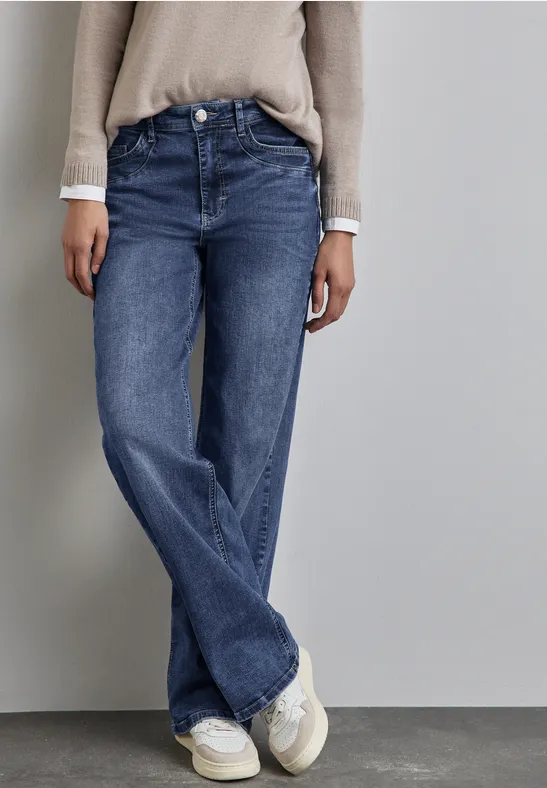 Street One Wide Leg Jeans Super Rabatt