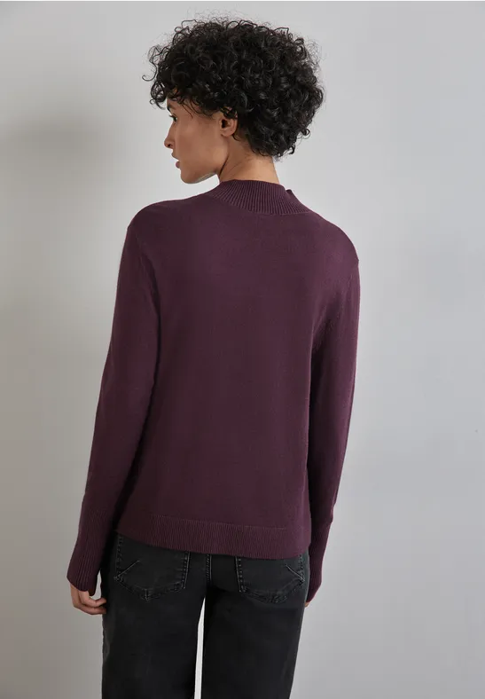 Street One Basic Turtleneck Pullover 50% Rabatt mit kostenlosem Versand