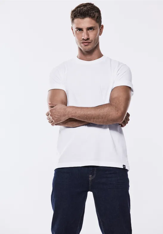 Street One Basic T-Shirt in Unifarbe Speichern exportieren