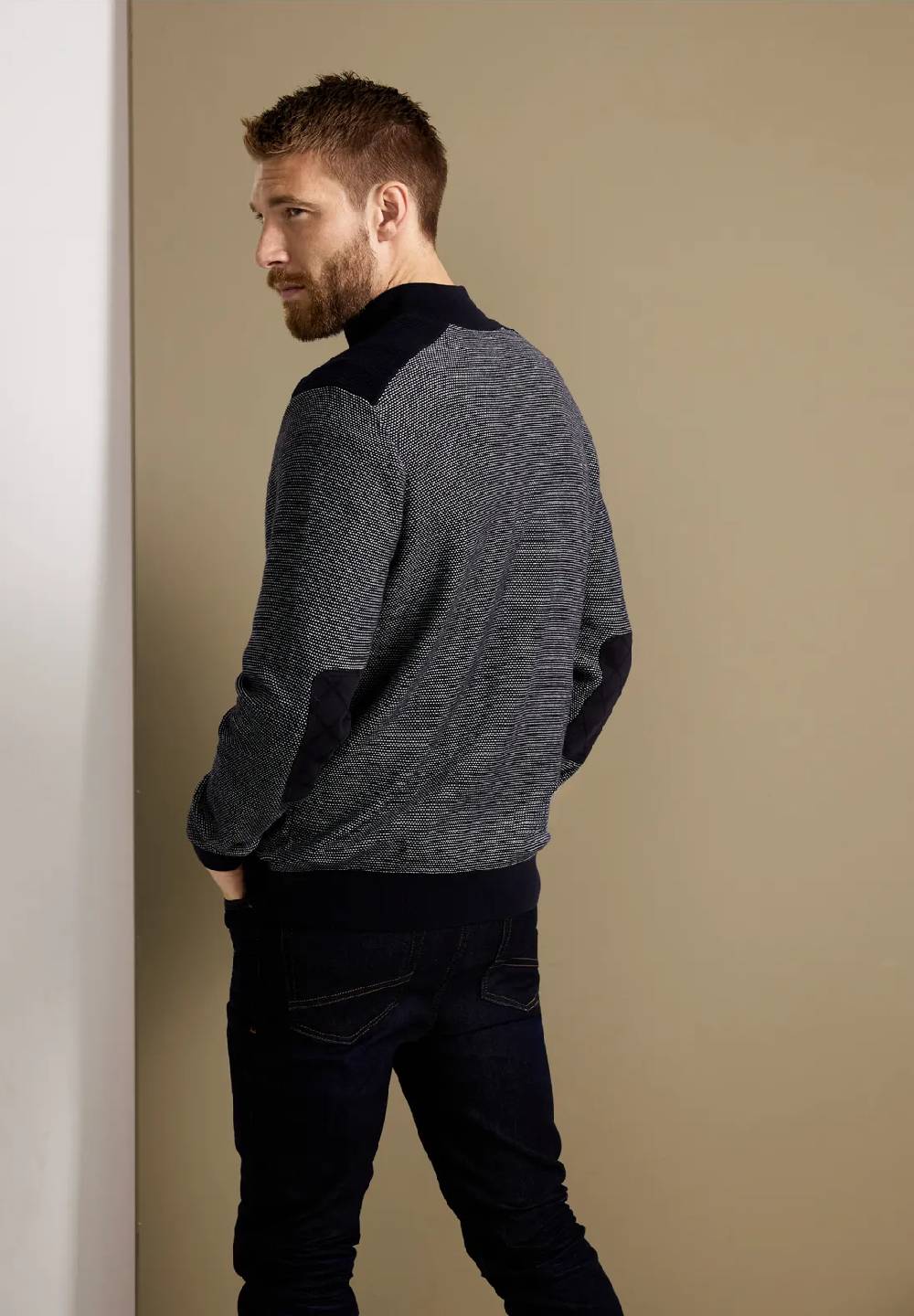Street One Strickjacke in Birdseyeoptik Schlussverkauf