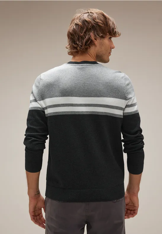 Street One Gestreifter Strickpullover Begrenztes Angebot