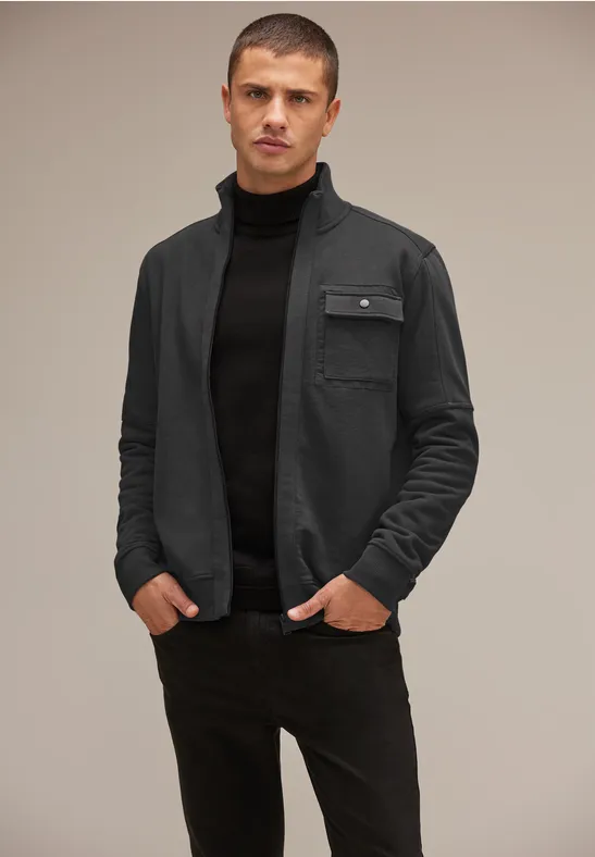 Street One Sweatjacke mit Stehkragen Online Shopping