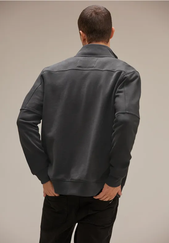 Street One Sweatjacke mit Stehkragen Online Shopping