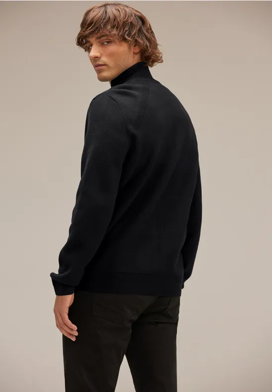 Street One Strickjacke mit Zipper Jubiläumsangebot