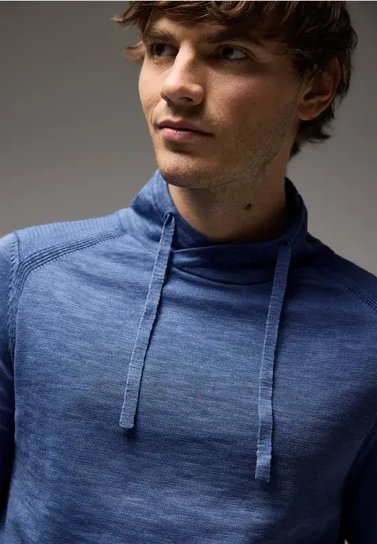 Street One Pullover in Washed-Optik Heißer Verkauf