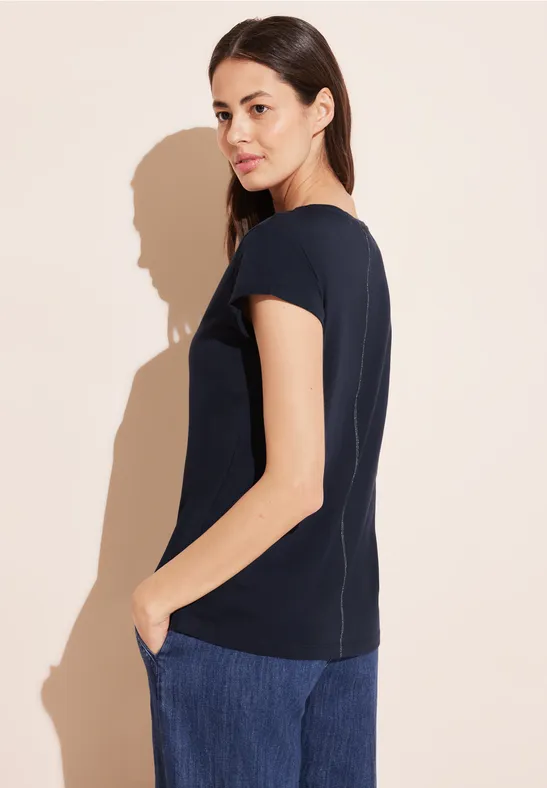 Street One T-Shirt mit Wording Neueste Mode