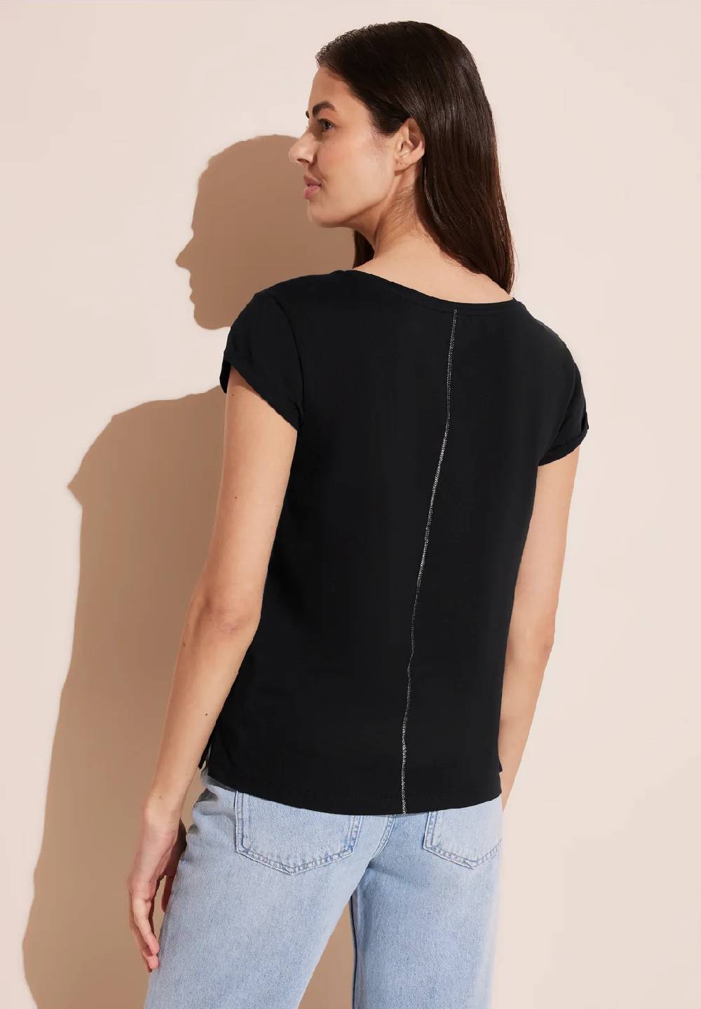 Street One T-Shirt mit Wording Online Outlet