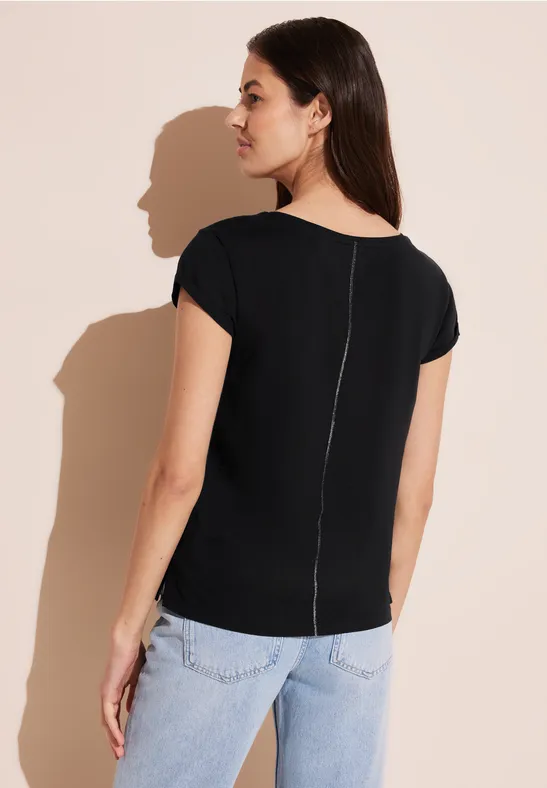 Street One T-Shirt mit Wording Online Outlet
