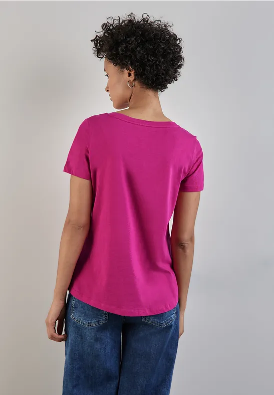 Street One T-Shirt mit Wording Große Rabatte