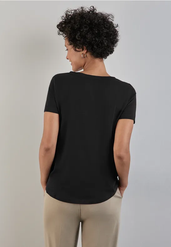 Street One T-Shirt mit Wording Neuheiten