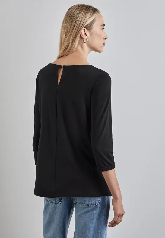Street One Materialmix-Shirt Räumungsverkauf