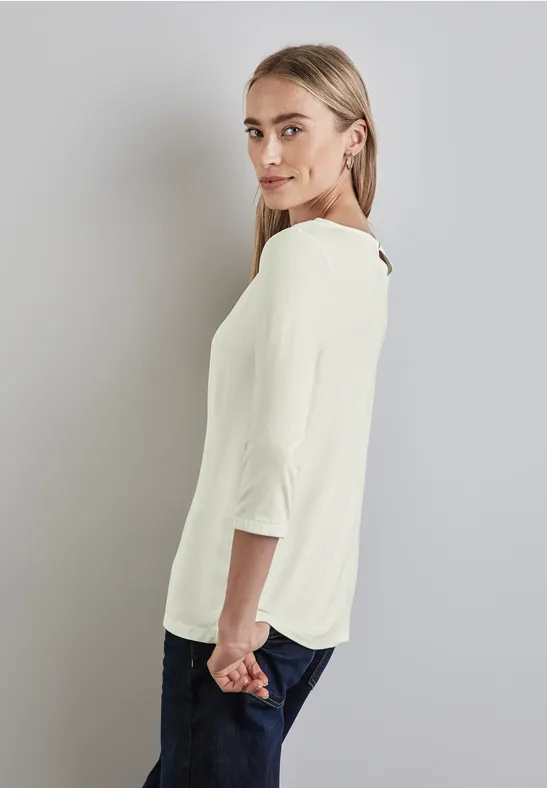 Street One Materialmix-Shirt Kauf eins, bekomm eins gratis