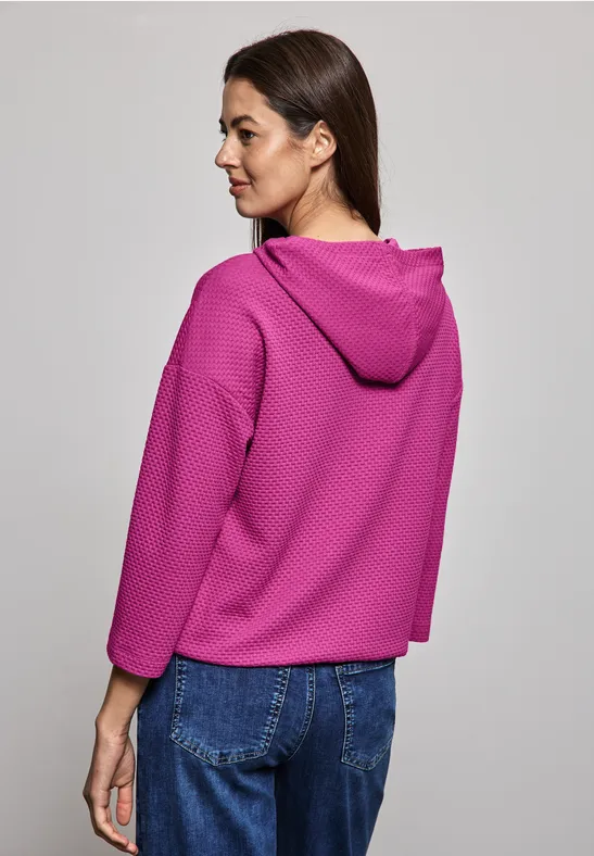 Street One Strukturshirt mit Kapuze Wochenangebot