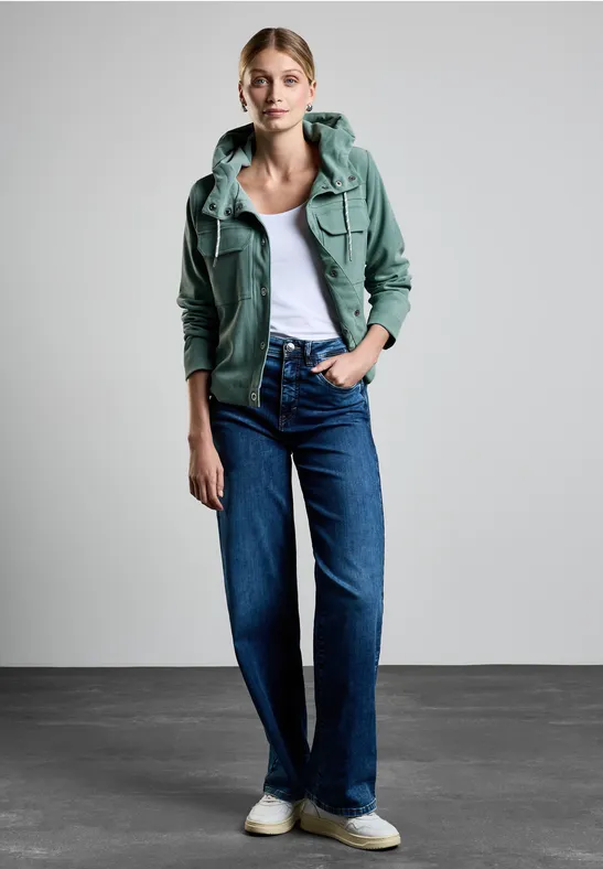 Street One Kurze Jacke mit Kapuze Begrenzte Freigabe