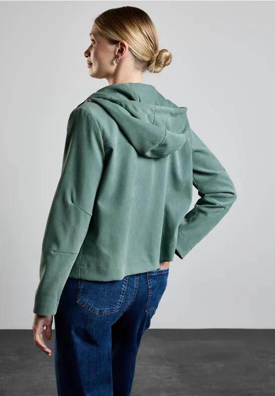 Street One Kurze Jacke mit Kapuze Begrenzte Freigabe