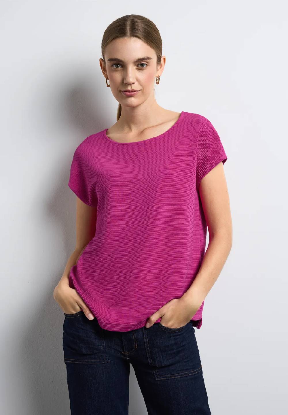 Street One Ottoman-T-Shirt Zeitbegrenzte Promotion