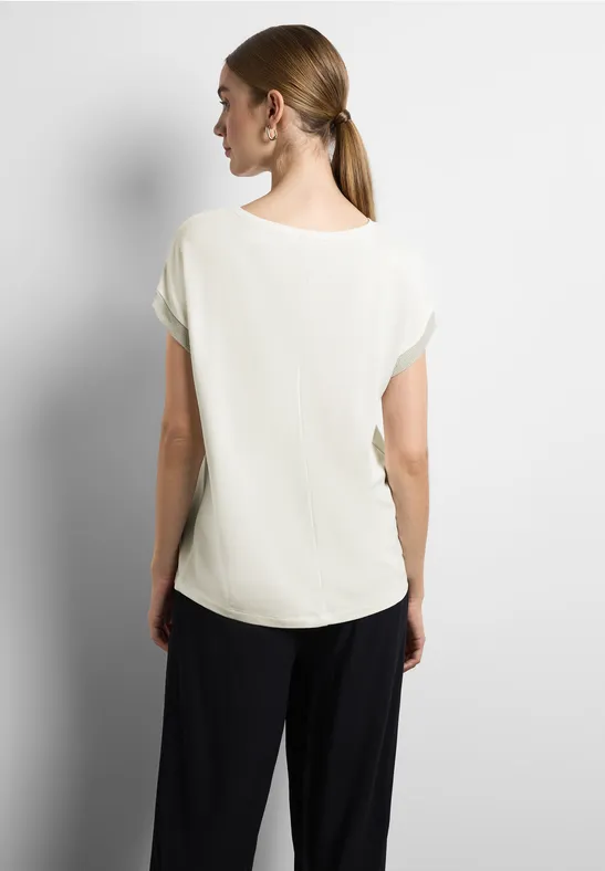 Street One T-Shirt mit Wording Bis zu 50% Rabatt