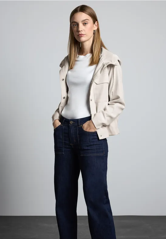 Street One Kurze Jacke mit Kapuze Nur für heute