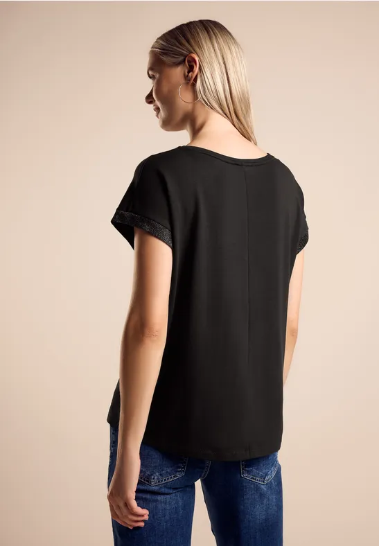 Street One T-Shirt mit Wording Nur noch ein Tag übrig