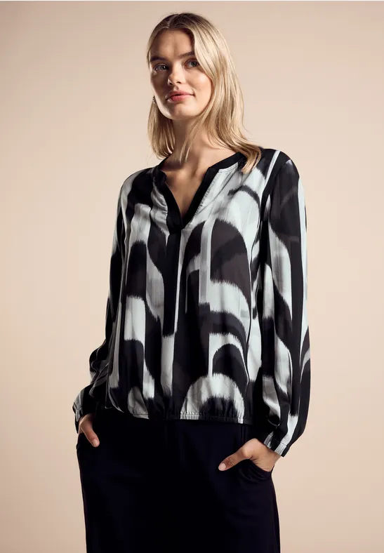 Street One Bedruckte Bluse Speichern exportieren
