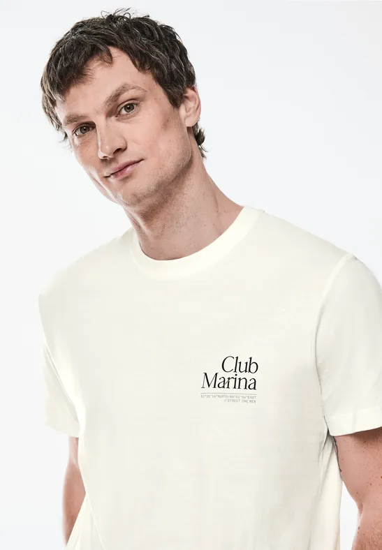 Street One T-Shirt mit Chestprint im Angebot