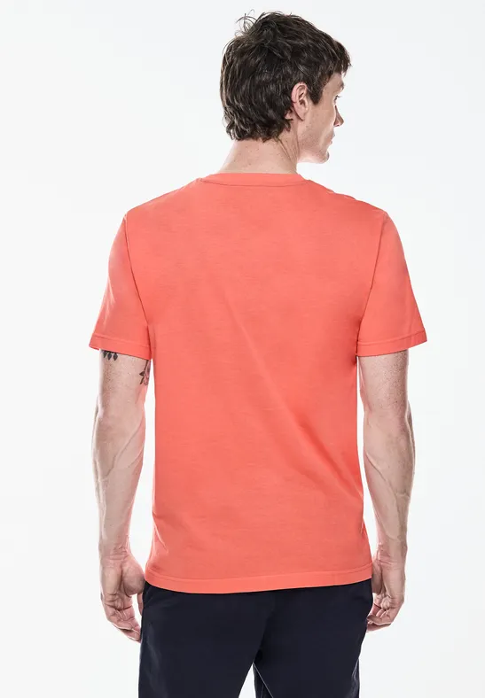 Street One T-Shirt mit Chestprint Schlussverkauf