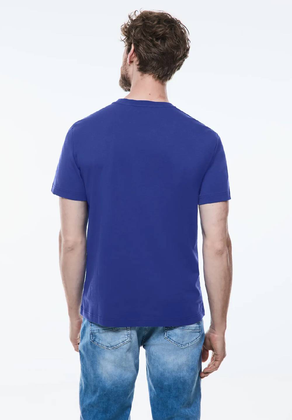 Street One Basic T-Shirt in Unifarbe Fabrikverkauf