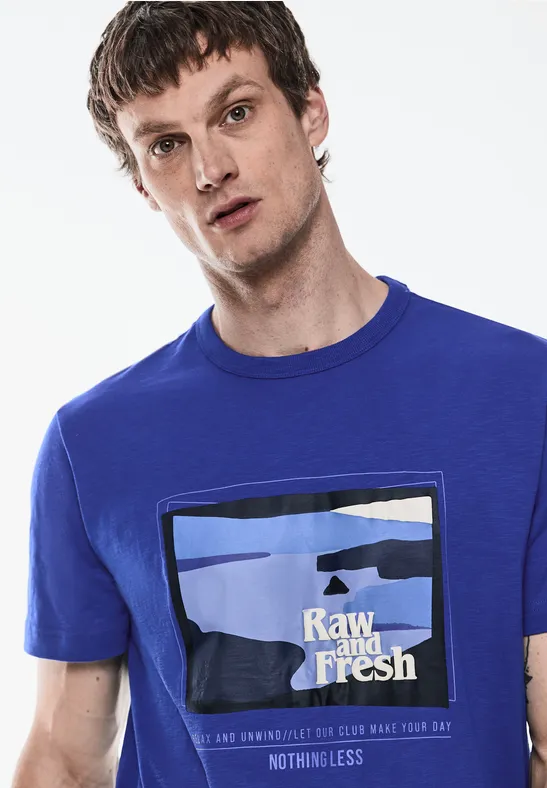 Street One Slub T-Shirt mit Print Meist gekauft