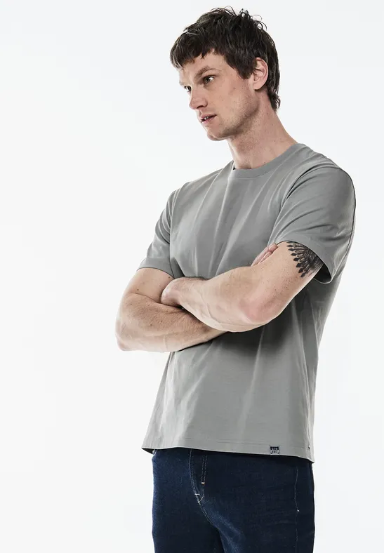 Street One Basic T-Shirt in Unifarbe Blitzverkäufe